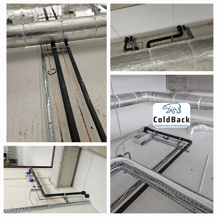 Agregat chłodniczy Zestaw do MROŹNI gastronomia mięso owoce + montaż