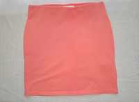 Немецкая детская розовая трикотажная юбка-карандаш Charles Vogele 140