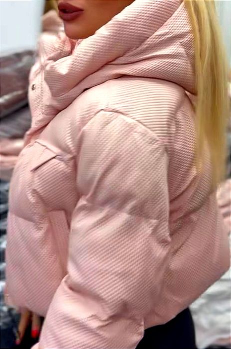 Куртка женская ,дутый укороченный пуффер, oversize,размеры 42,44,46,48