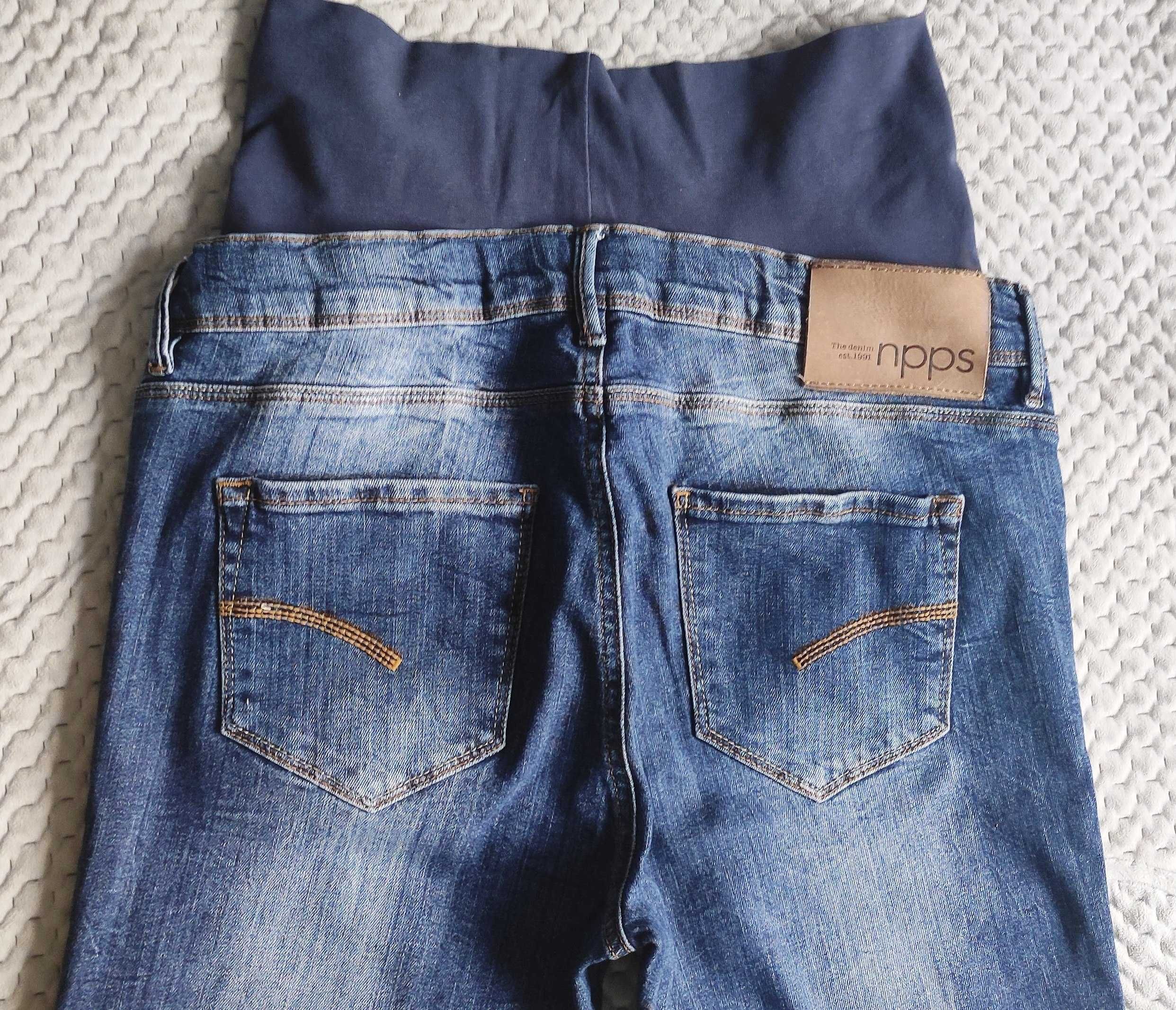 NOPPIES npps spodnie ciążowe jeans MAMA R. 30