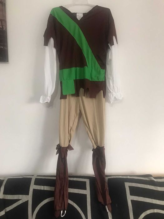 Fatos de carnaval disfarce de Robin Hood 7-10 anos