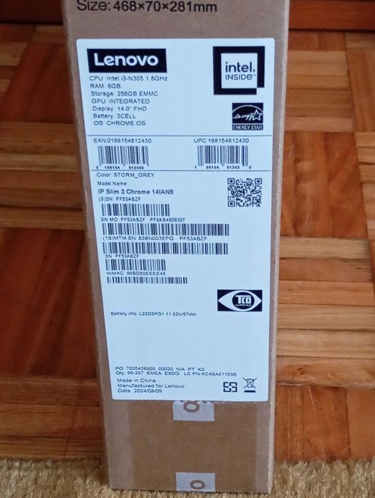 Chromebook plus Lenovo Novo