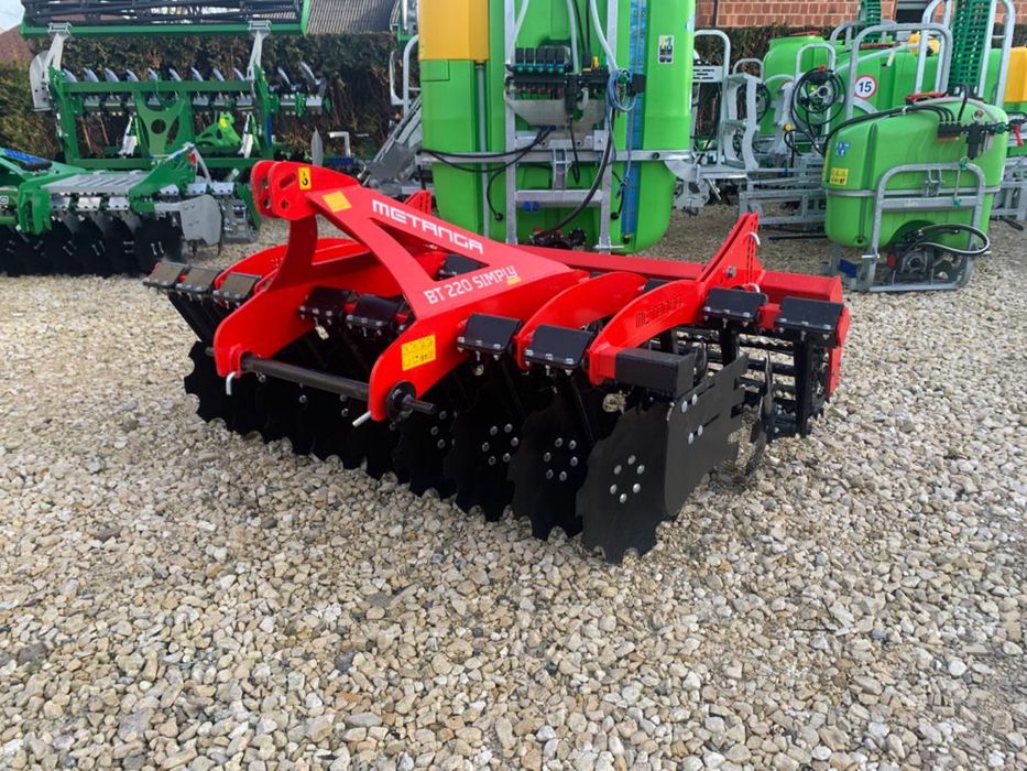 Agregat brona talerzowa metanga talerzówka 1,6 1,8 2,0 2,2 2,5 2,7 3,0