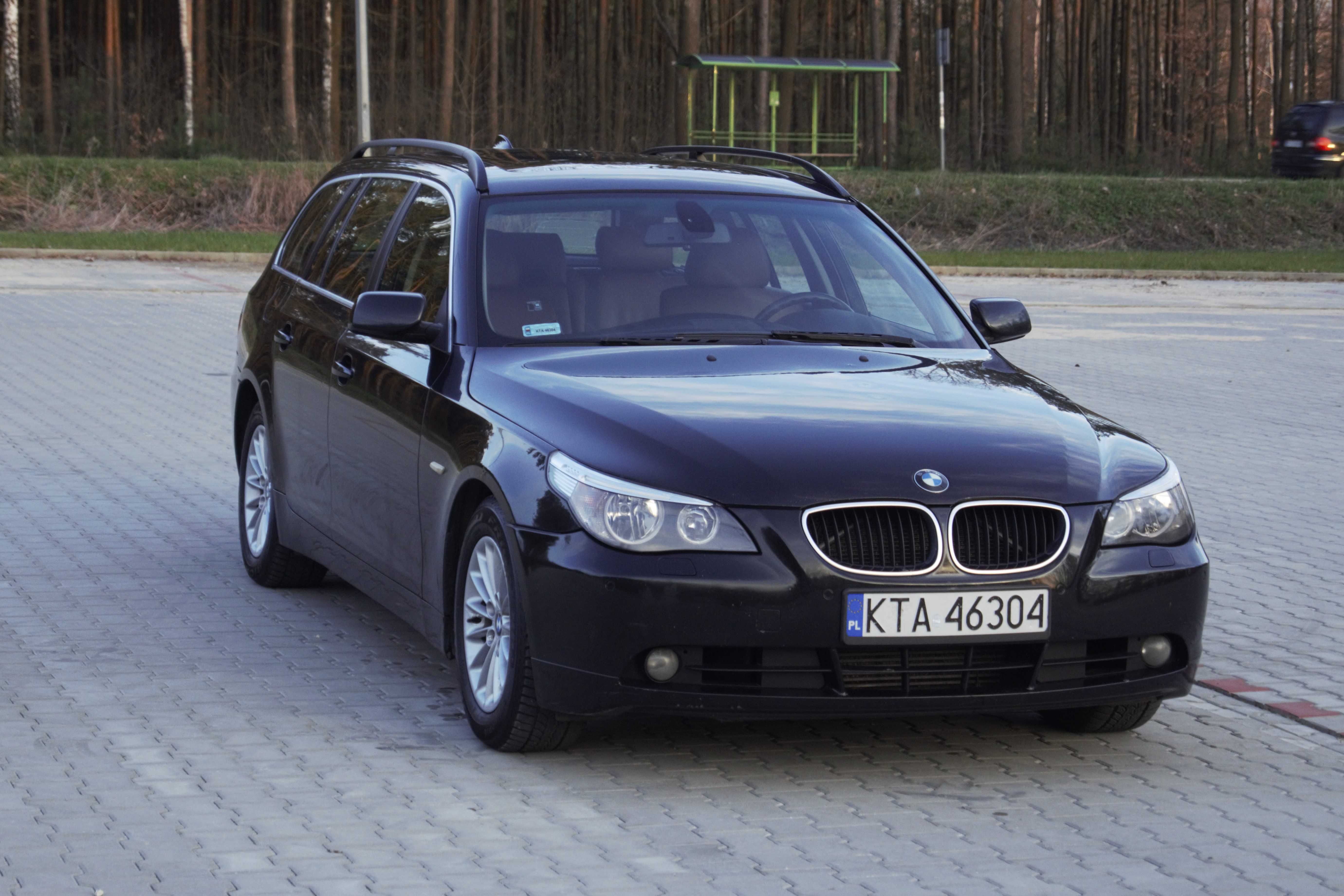 BMW 520d bezawaryjny M47 AUTOMAT SKÓRY ostatnie 10 lat jeden właścicie