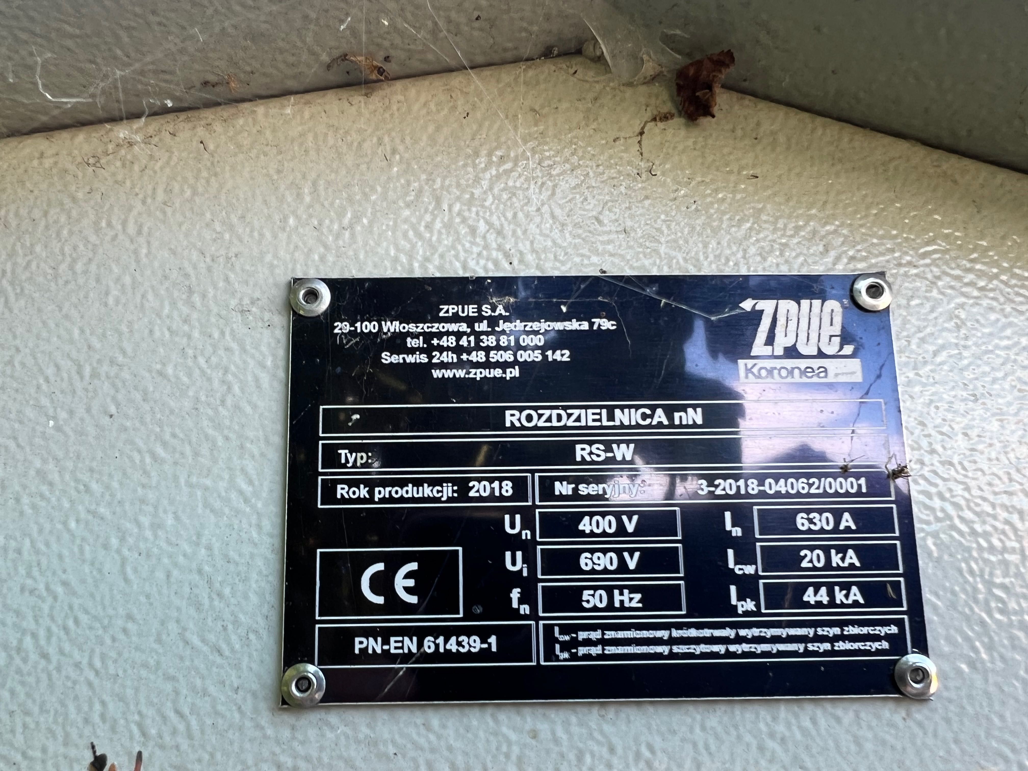 stacja transformatorowa 160 kVA - Firmy SBG
