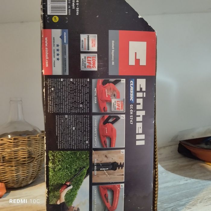 Serra elétrica para o seu jardim