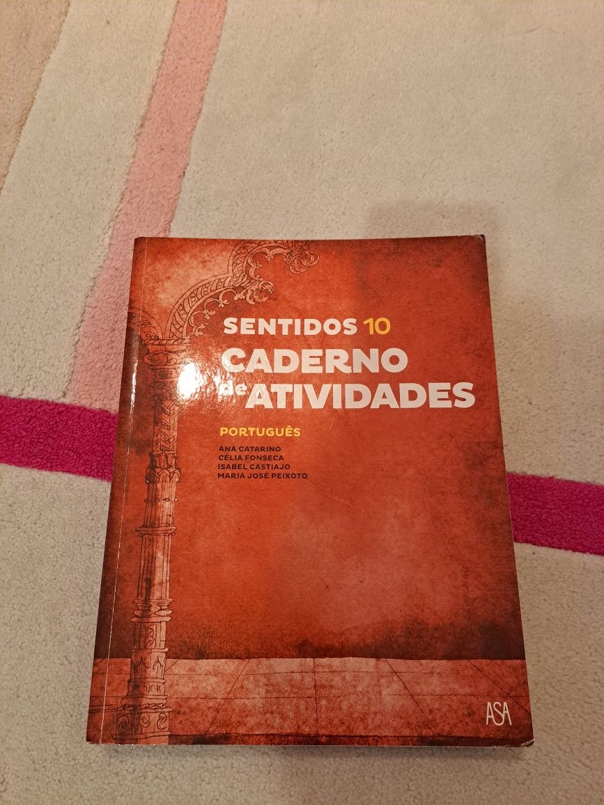 Livro Sentidos 10 ano Português + Caderno Atividade- Bom estado