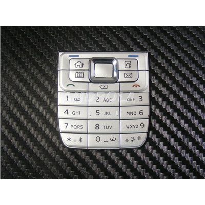 Klawiatura Nokia E51 Srebrna