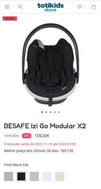 Cadeirinha/Ovo Besafe Izi Go Modular X2