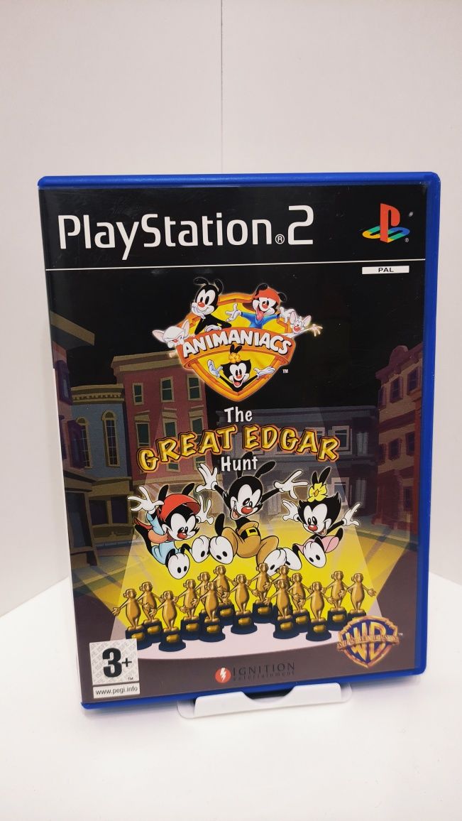 Animaniacs The Great Edgar Hunt PS2 Playstation 2 Animaniacy