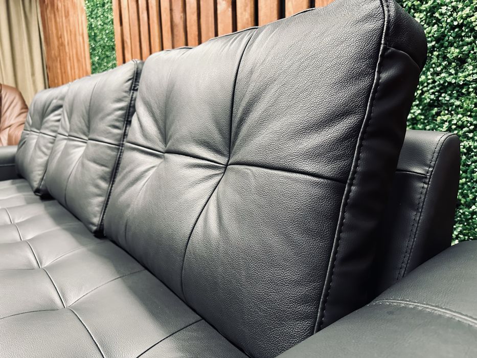 Новий шкіряний диван. Кожаный уголок. Німеччина. Натуральна шкіра.