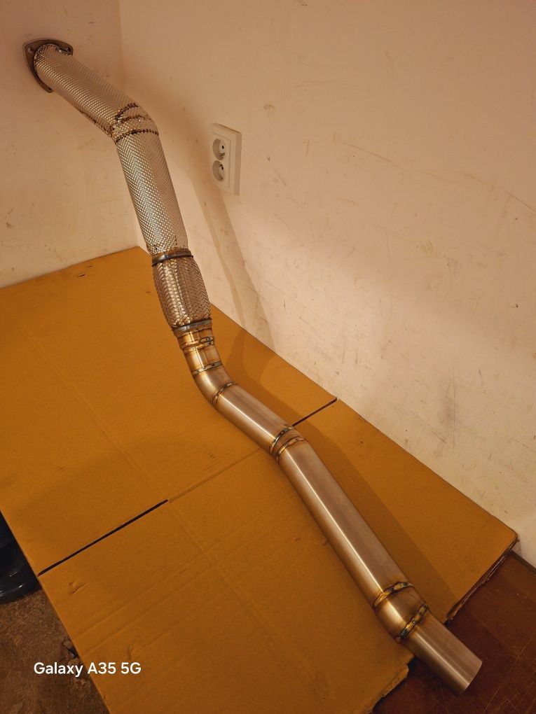 Long dp downpipe wydech  a4 b6 b7 1.8t
