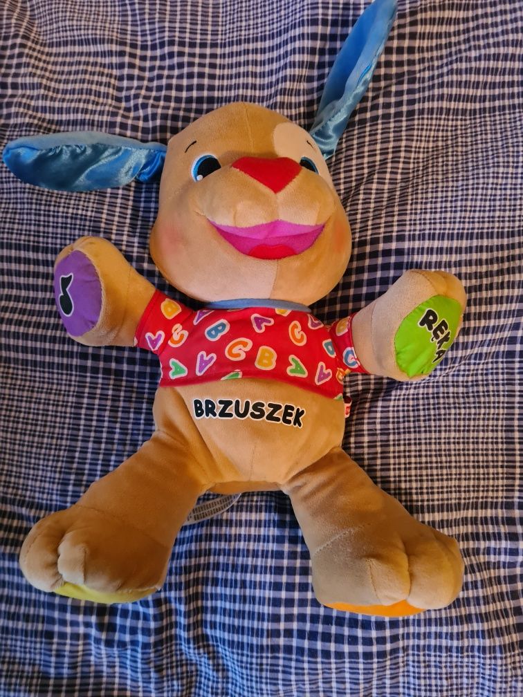 Fisher Price misiaczek piesek uczniaczek