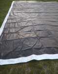 Plandeka, baner, gruba folia gramatura około 500g/m2 24m*7,5m