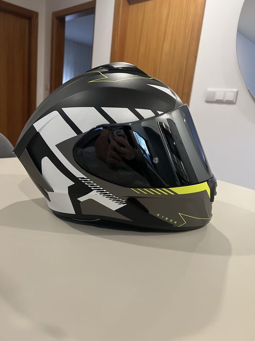 Capacete Airoh Spark Rise Preto Mate