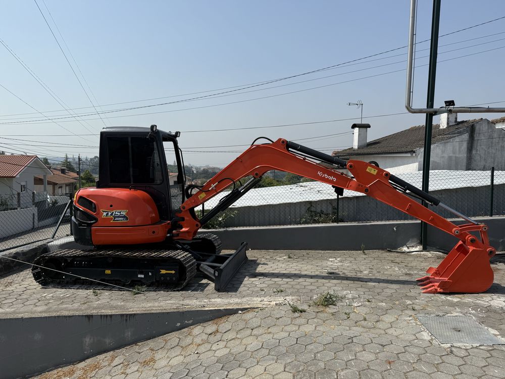 Kubota KX155‑3SZ – Mini Escavadora (2012)