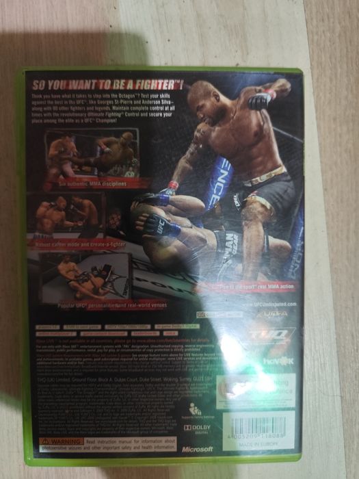 UFC Undisputed xobx360