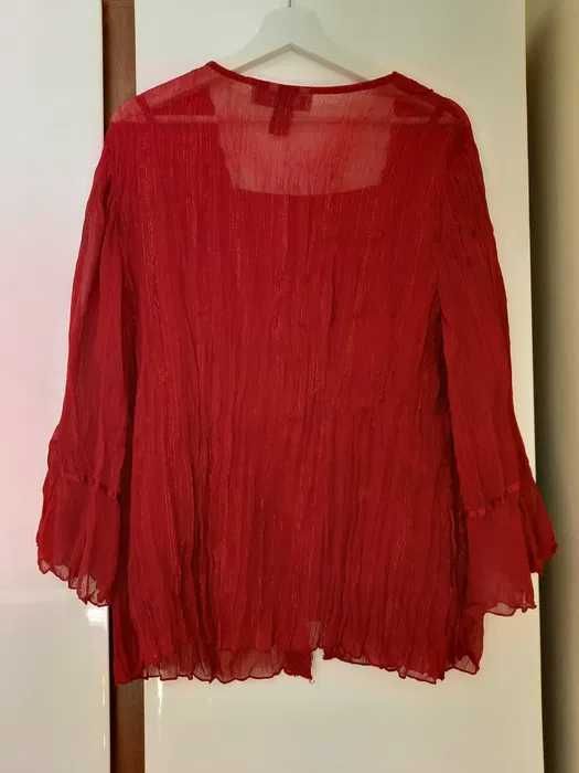 Komplet koszulka i narzutka damska 18/20W