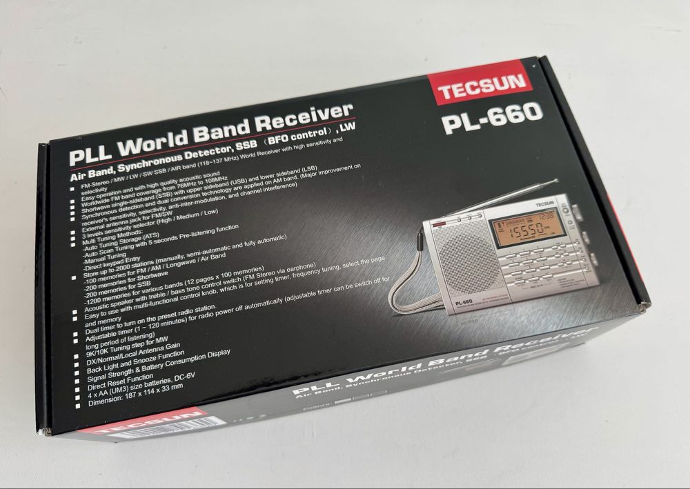 Rádio Tecsun PL-660, como novo