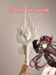 Genshin Impact Staff Of Homa | Hu tao weapon for cosplay and prop use