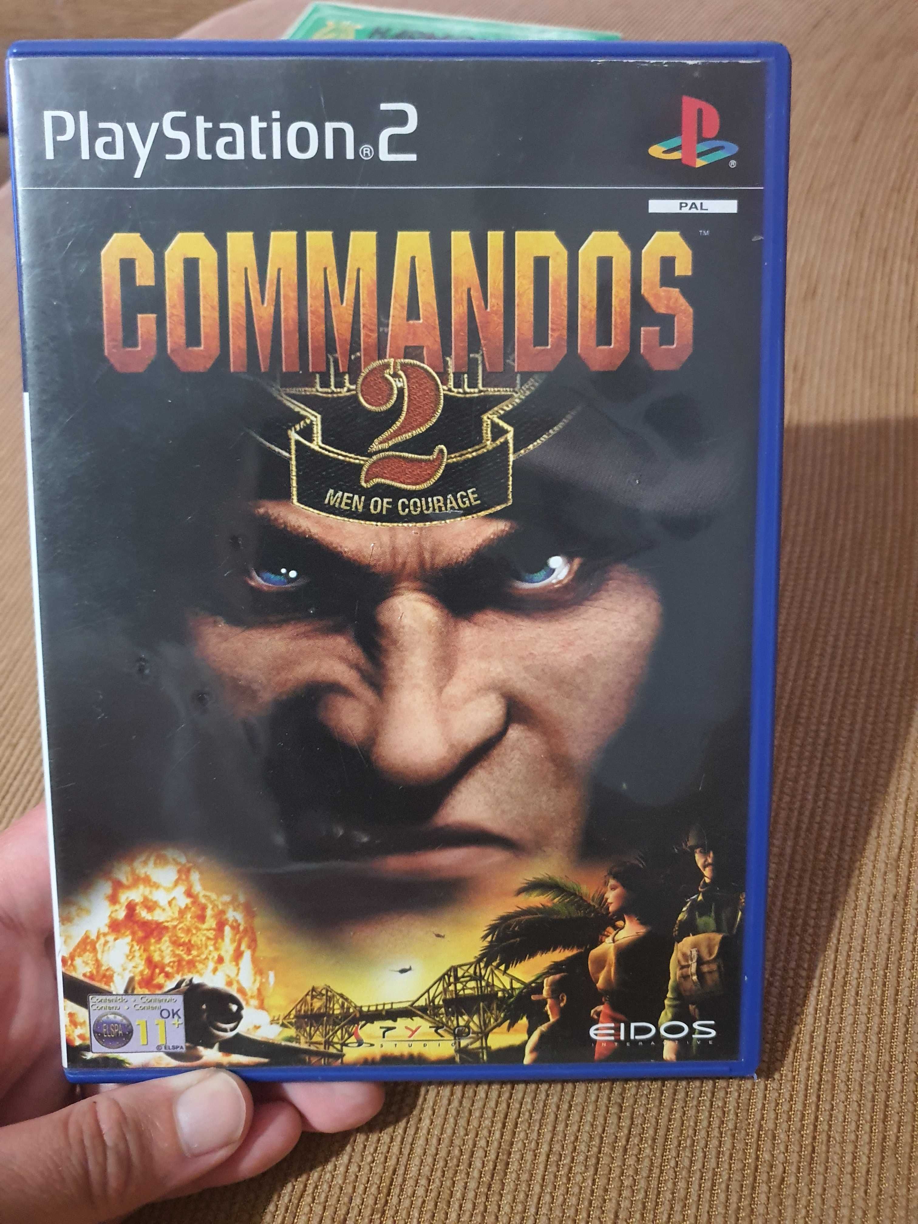 Jogo ps2 Commandos 2 - Men of Courage
