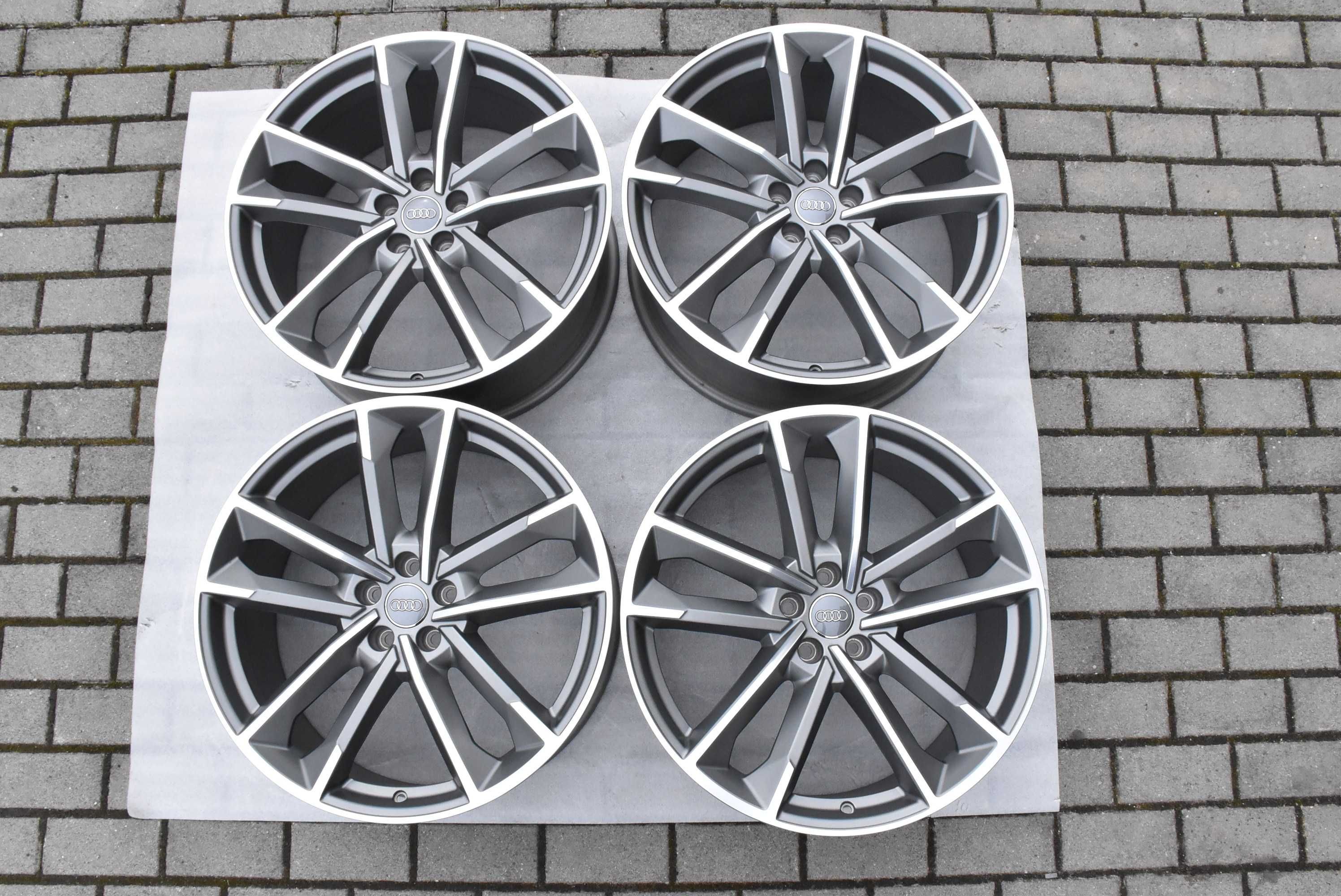 Oryginalne Felgi 21" Audi A6 A7 A8 Q5 Q7 Q8 Rs6 Rs7 Nowe Bicolor