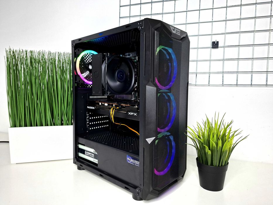 Komputer Gamingowy Ryzen 7 5700G, RX 6650 XT, 32GB, 1TB SSD + 1TB HDD