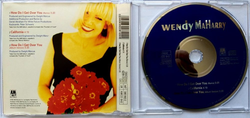 CDs Wendy Maharry How Do I Get Over You 1992r