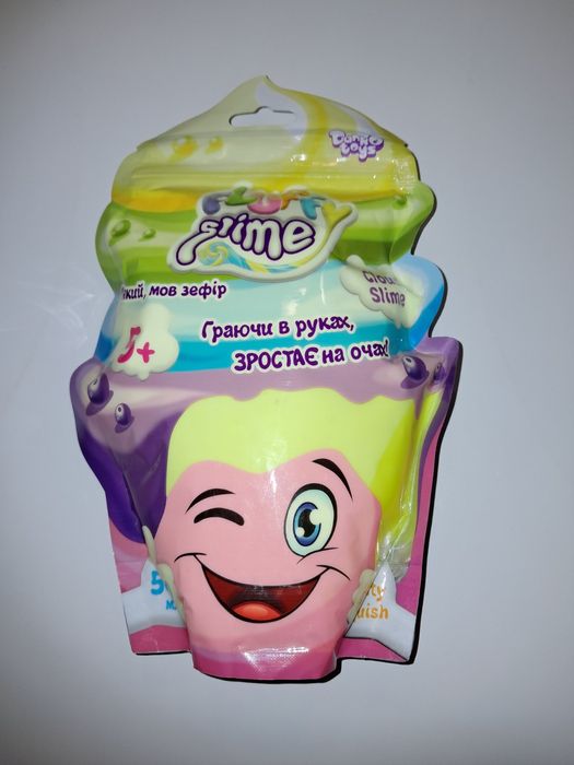 Слайм, лизун, вязкая масса Fluffy Slime