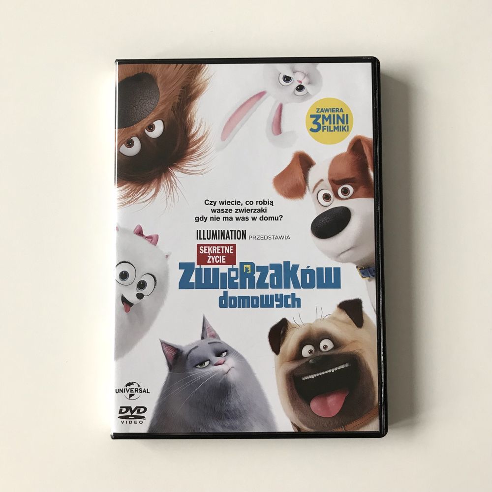 Film animowany „Sekretne życie zwierzaków domowych” Illumination DVD