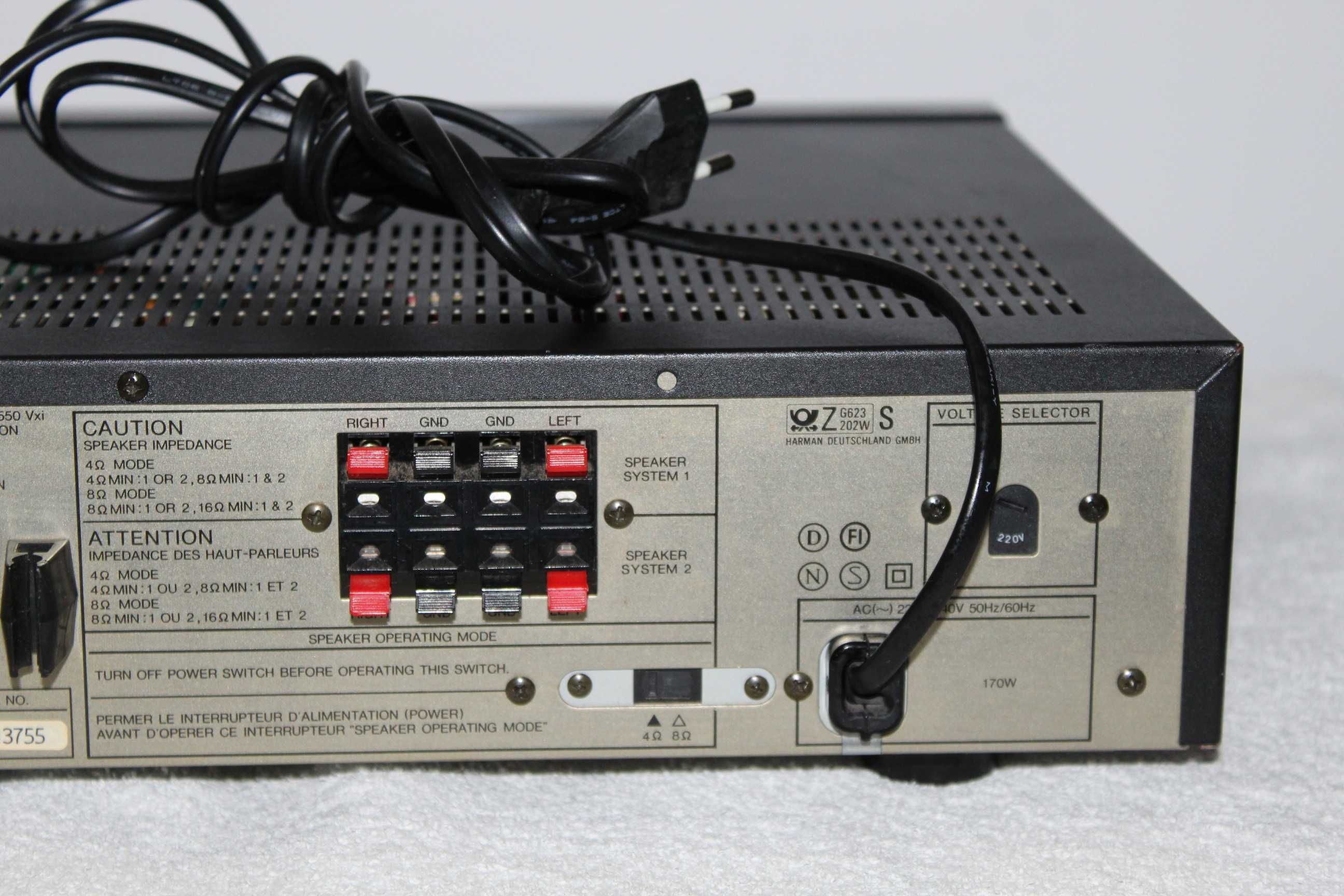 harman/kardon hk550 Vxi Amplituner wzmacniacz stereo Japan Wysyłka