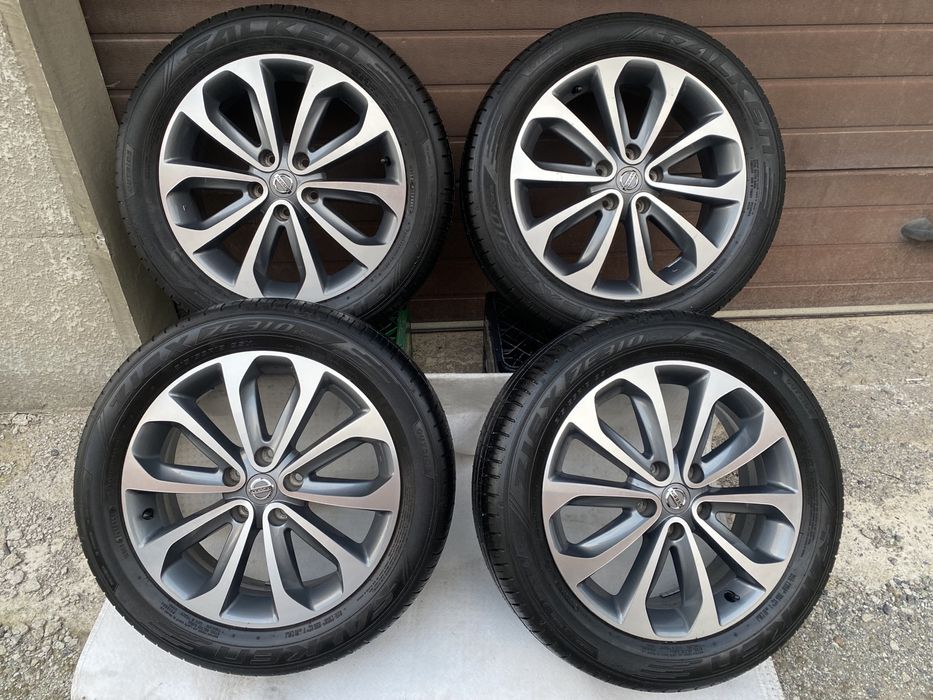 Диски Nissan Qashqai , Нісан Кашкай , титани, резина , R18 з Німеччини