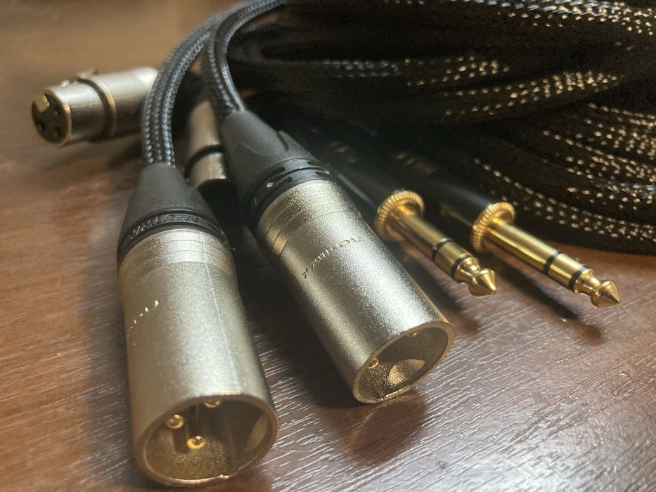 Межблочный кабель XLR/trs,3,5/2RCA