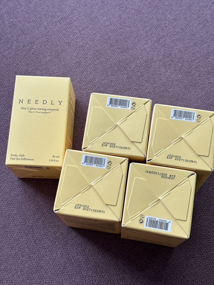 Needly vita c glow toning ampoule 30ml Сироватка
