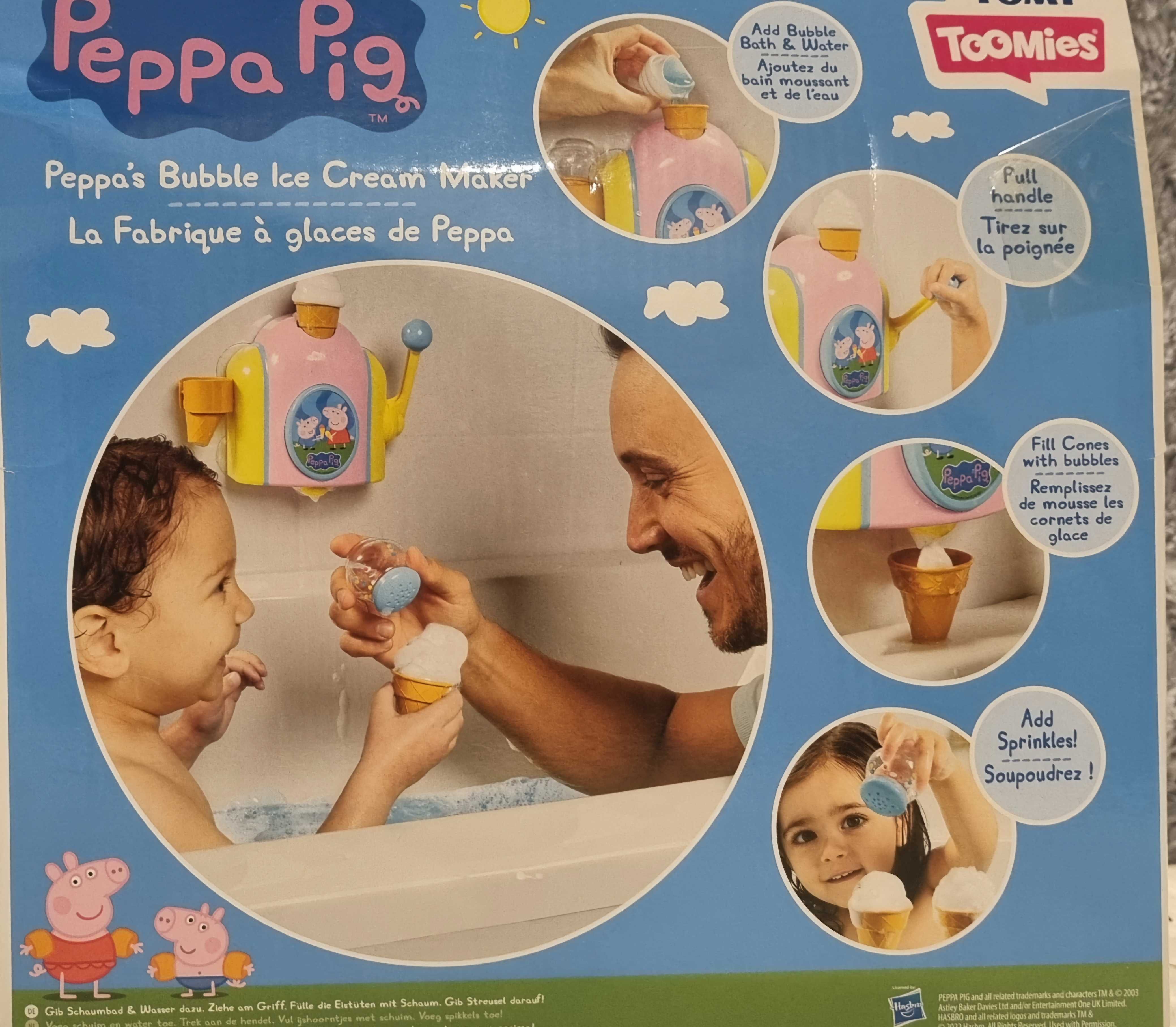 Świnka Peppa zabawka do kąpieli Fabryka piany E73108