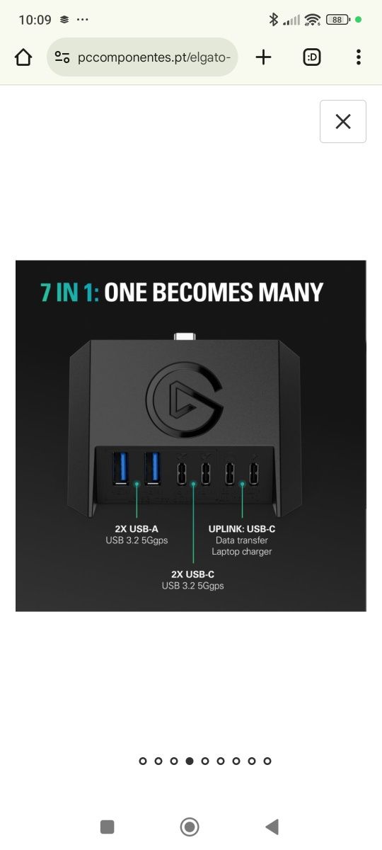 USB hub stream deck egato