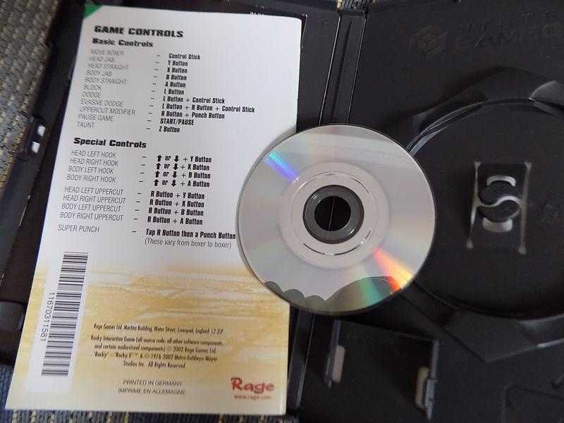 Rocky Balboa - mordobicie na ringu na Nintendo GameCube GCN Game Cube!