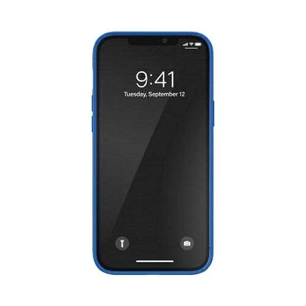 Etui Adidas OR Moulded Case Basic na iPhone 12 Pro Max - niebiesko-bia