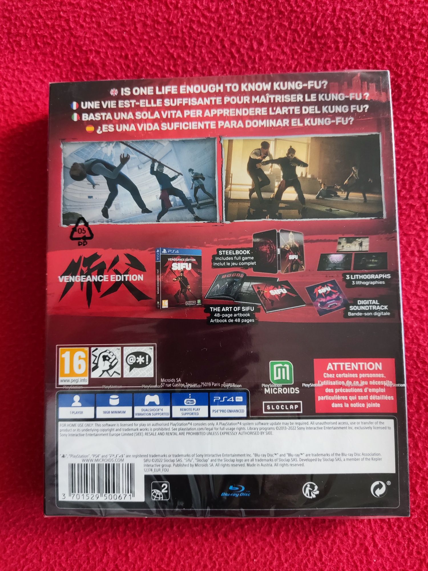 Sifu Steelbook PS4