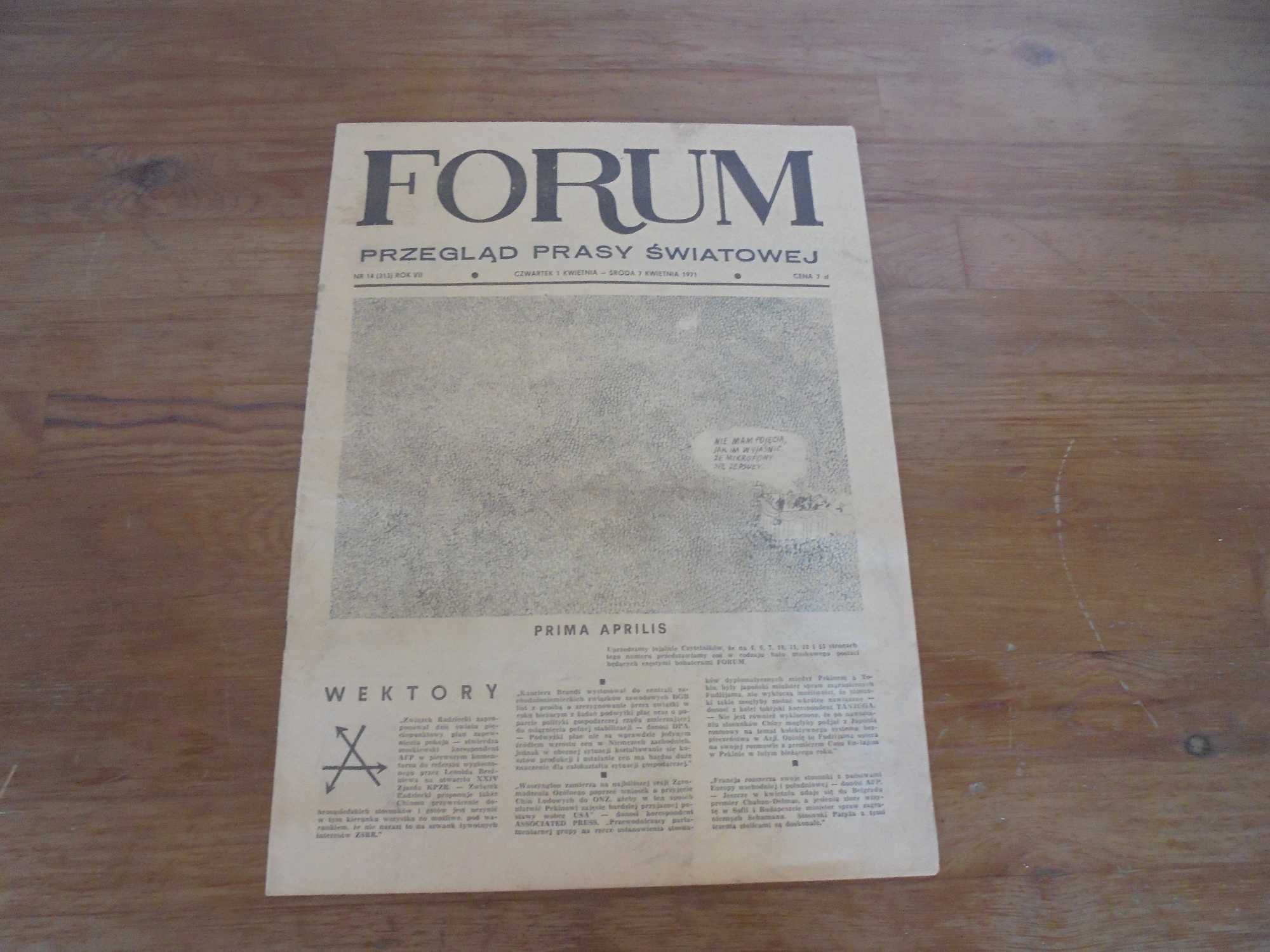 gazeta forum 1 kwietnia 1971 r nr 14