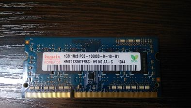 Память для ноутбука ОЗУ SODIMM  Hynix 1GB  DDR3-1333