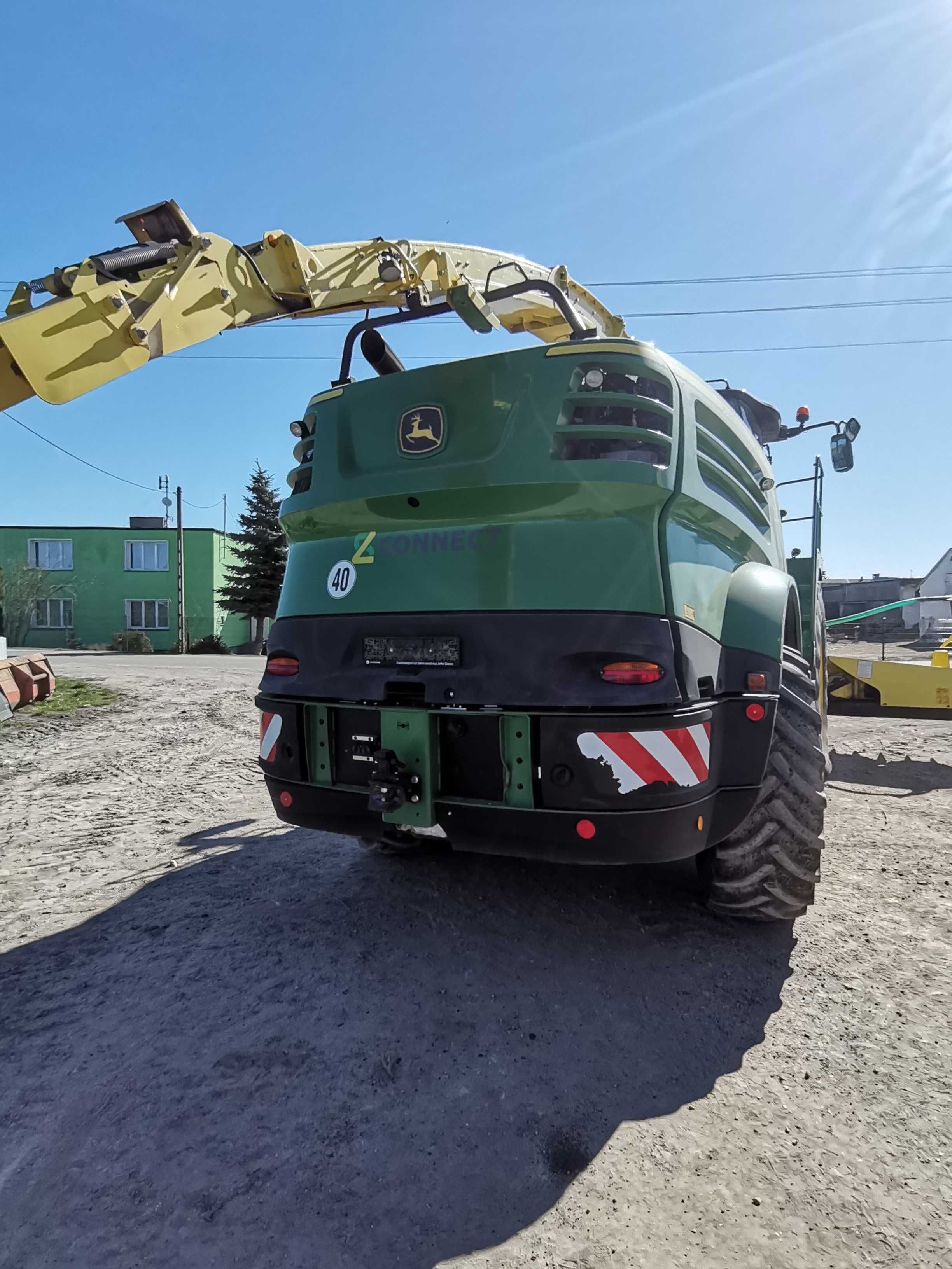 John Deere 8400i, Claas 830, 870