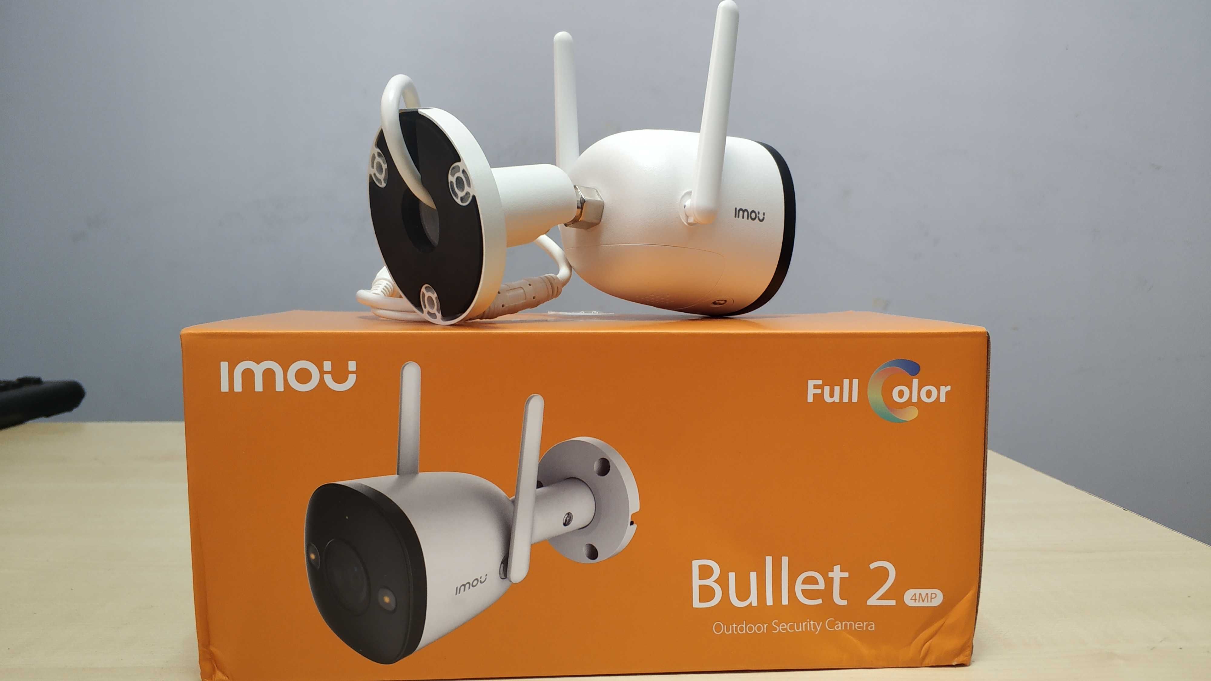 Imou Bullet 2 4MP (IPC-F42FEP) цилиндрическая IP видеокамера