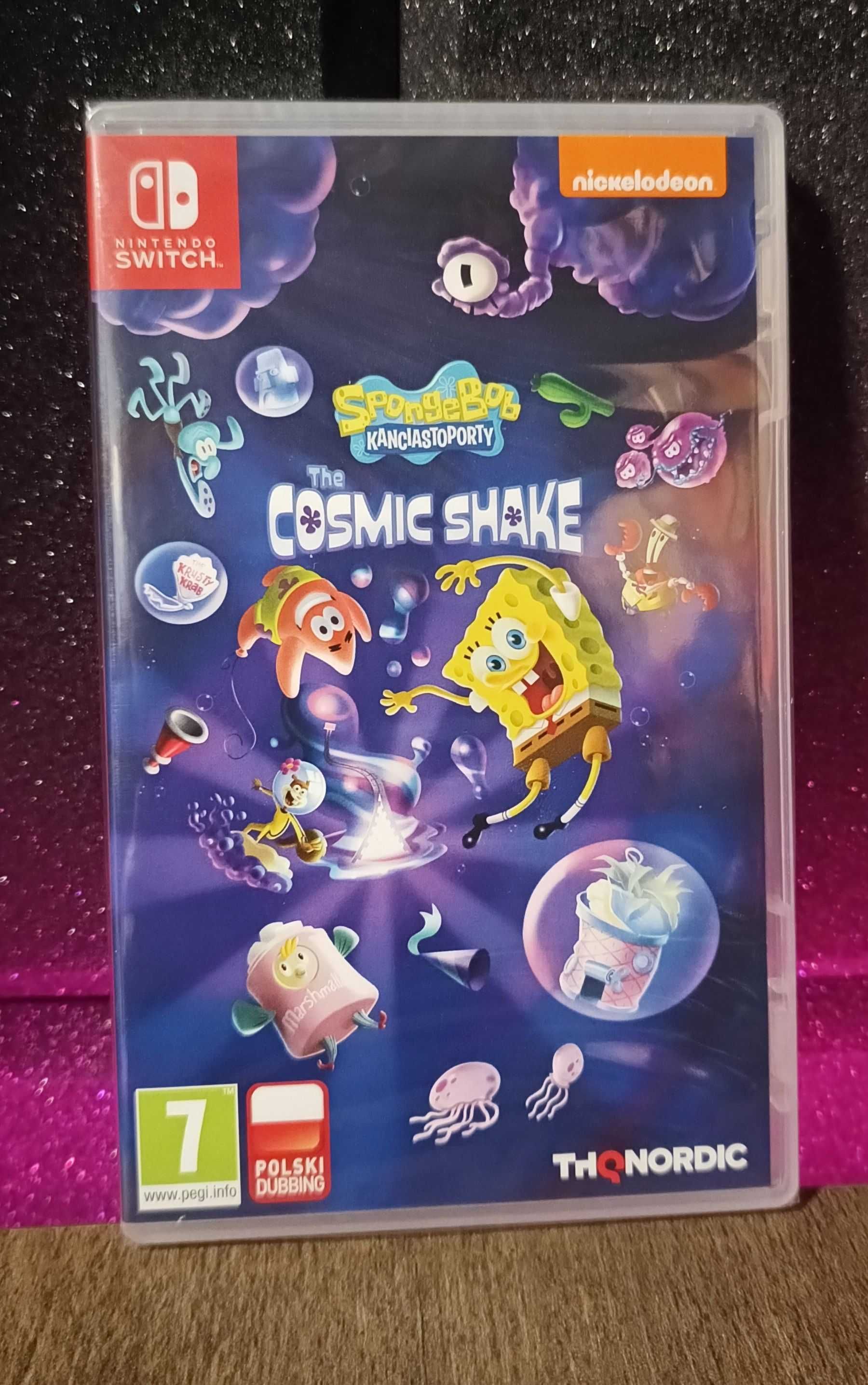 SpongeBob Kanciastoporty: The Cosmic Shake Nintendo Switch dla dzieci