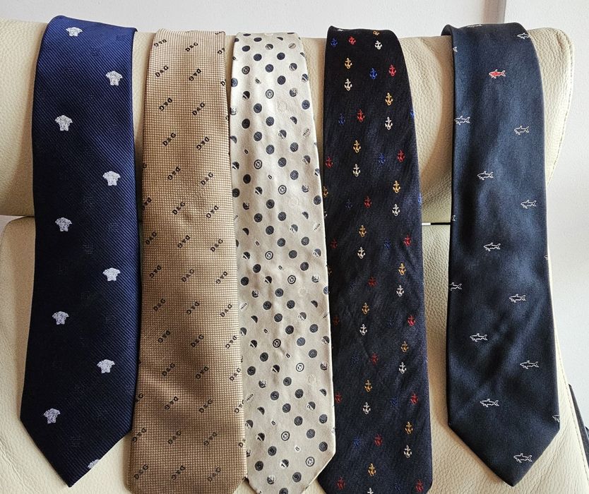 Vendo Gravatas Paul&Shark, Versage, Dolce &Gabanna, Moschino e Armani