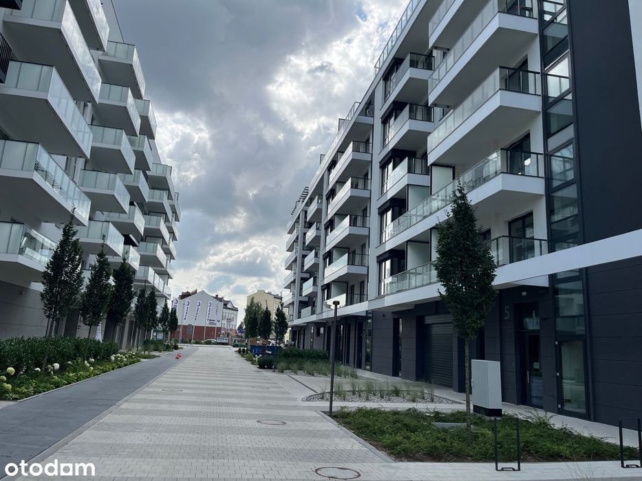 Sprzedam nowy apartament z dużym balkonem z widokiem na Odrę