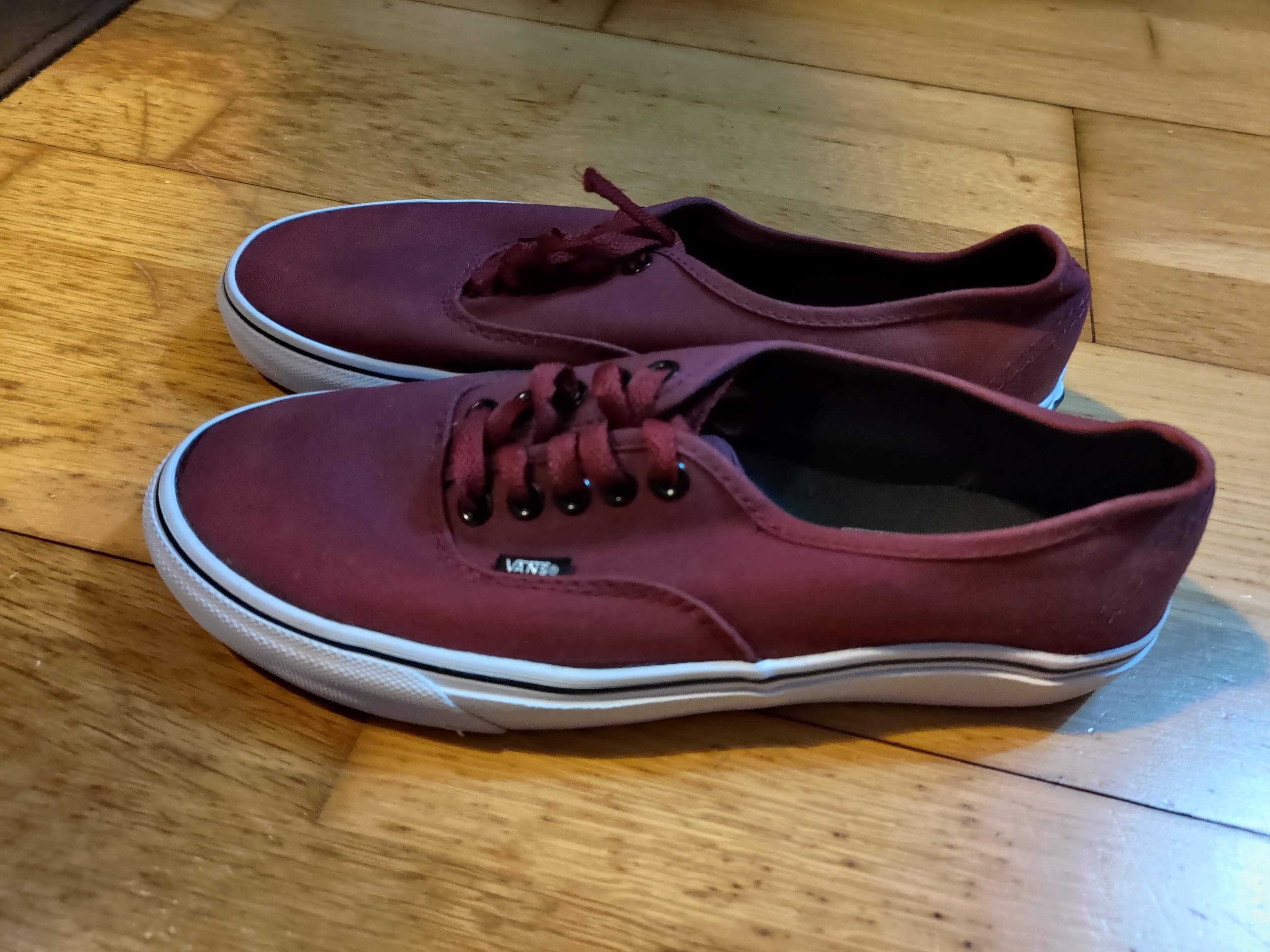 Vans Vermelho Bordeaux – Ténis/Sapatilhas Originais – Tamanho: 41.5