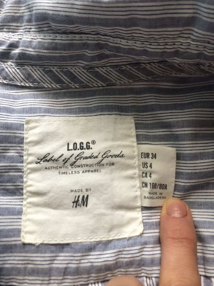 Koszulowa tunika H&M