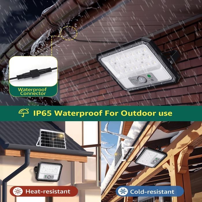 Projector de led 10w com sensor e comando