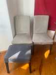 2 cadeiras IKEA gris